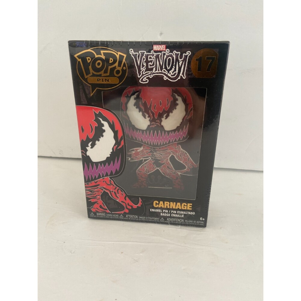 VENOM CARNAGE MARVEL FUNKO POP PIN NEW